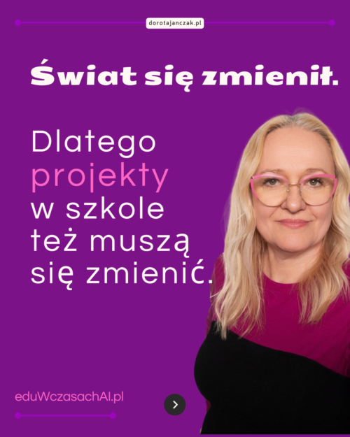 Design Thinking w szkole – projekty edukacyjne w czasach AI