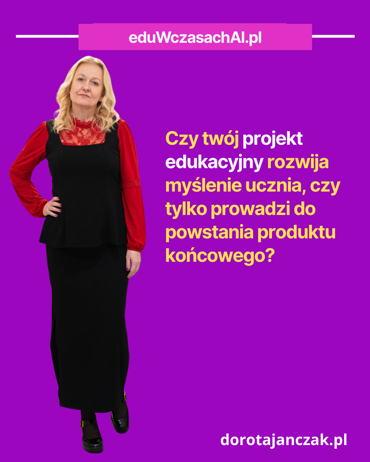 Projekt edukacyjny w czasach AI
